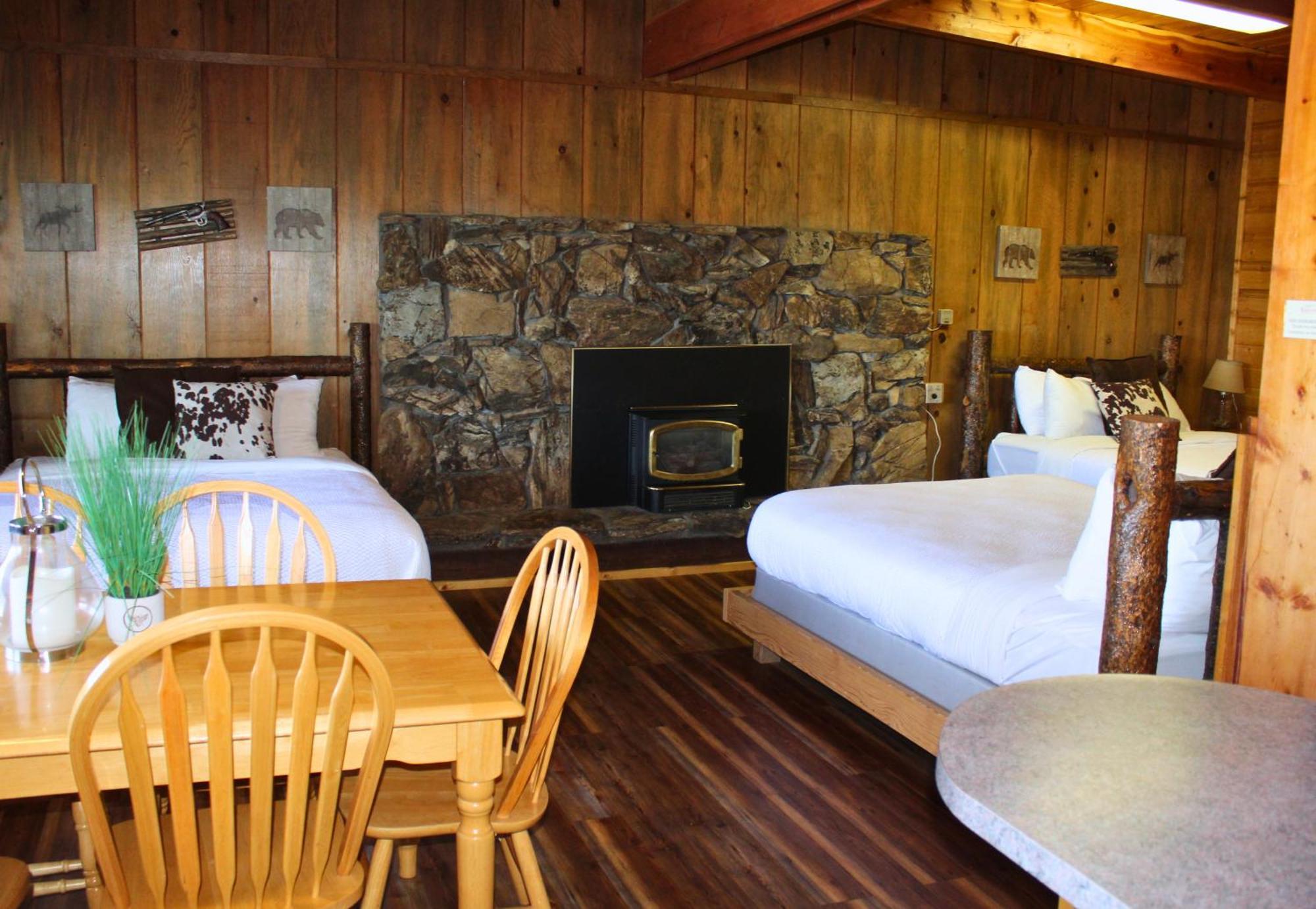 River Lodge Island Park Bagian luar foto